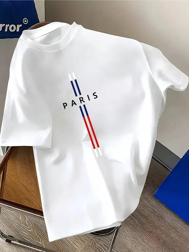 أنتر لوك أوفر سايز PARIS  تيشرت