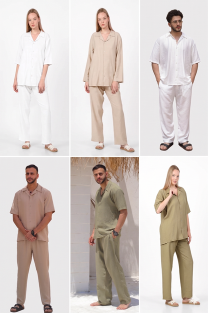 Linen Suit Unise